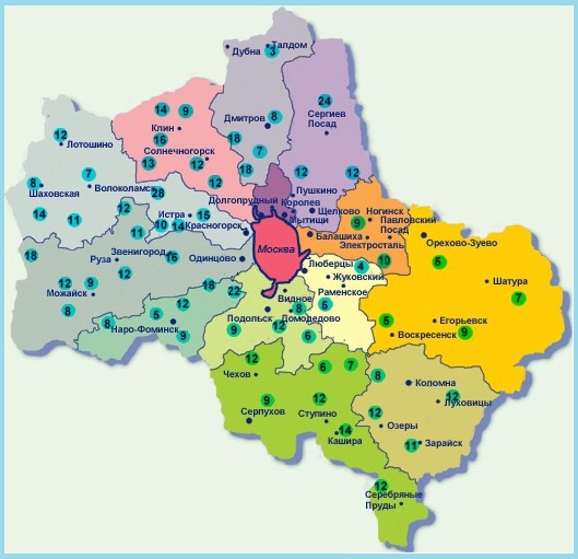 карта глубин копка колодца Мытищинский район (Лобня)